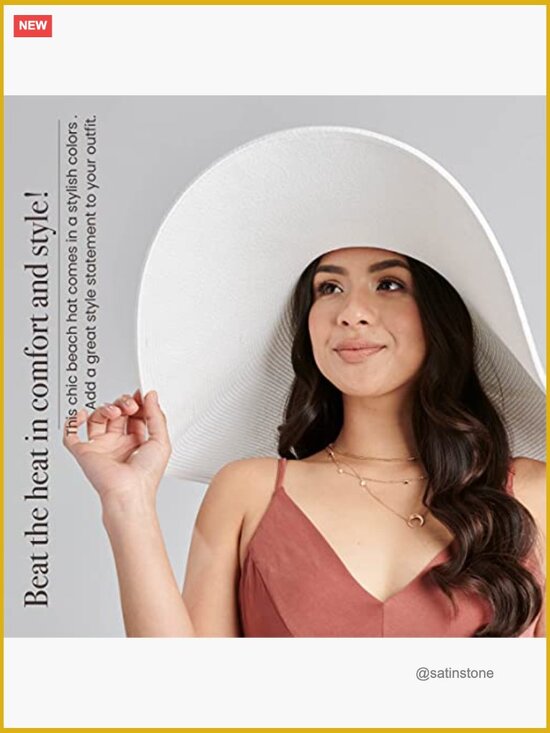 Ultrabraid X-Large Brim Sun Hat UPF 50+ Adjustable Straw Hat main image 5